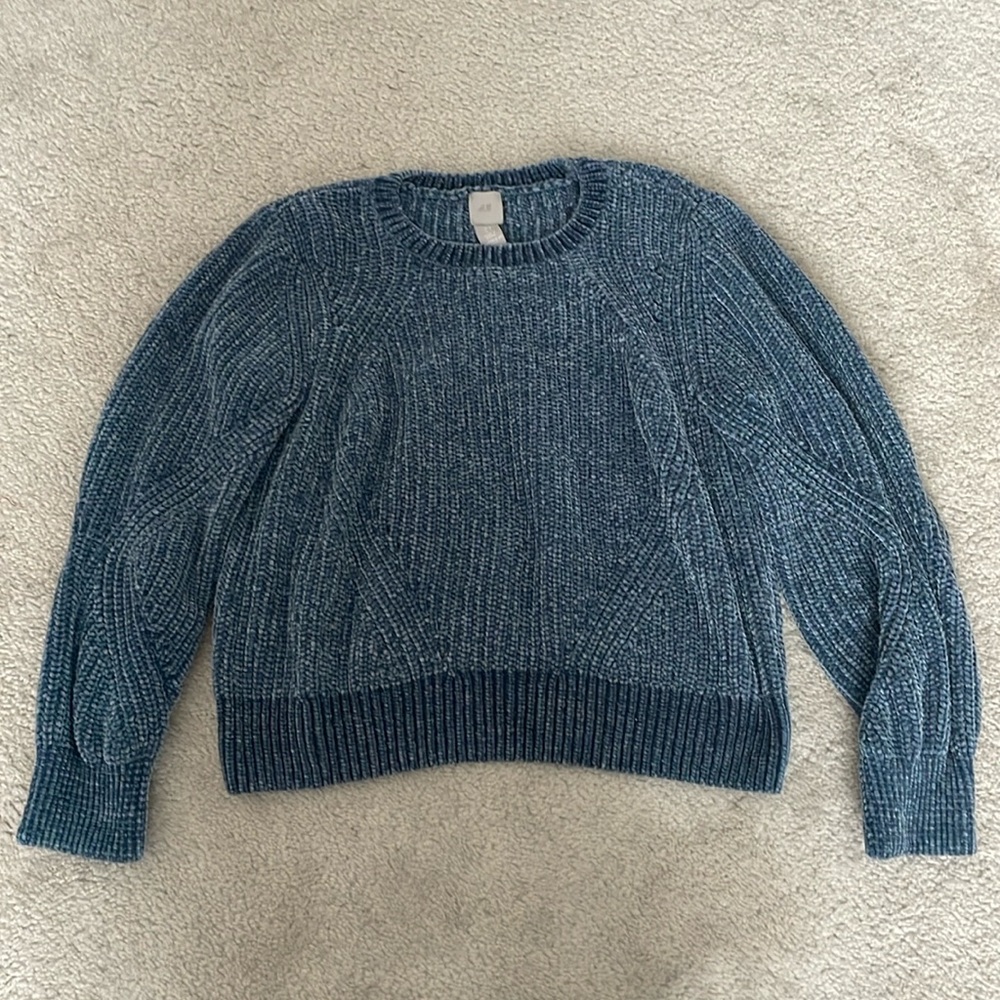 H&M blue women’s sweater